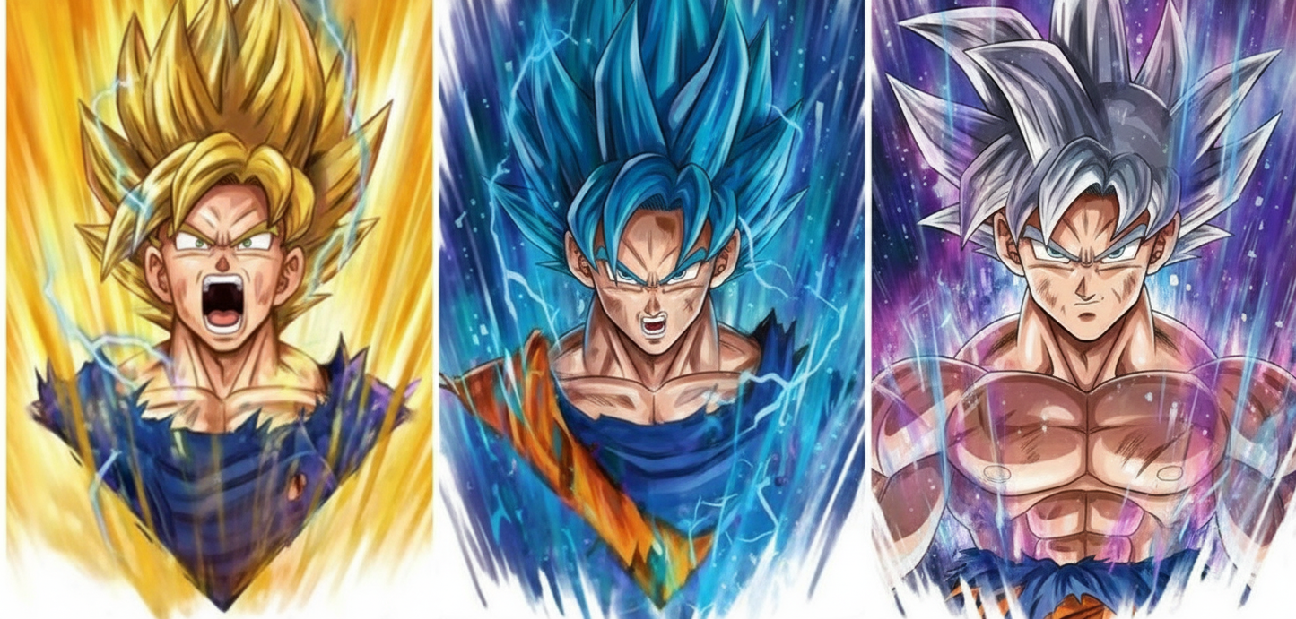 GOKU SAIYANZ MODE 3D