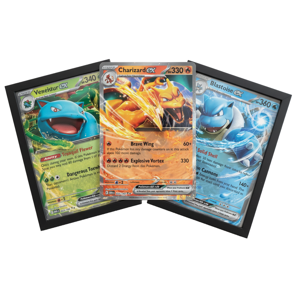 TRIPLE STARTERZ EX- Pokemon Card Poster
