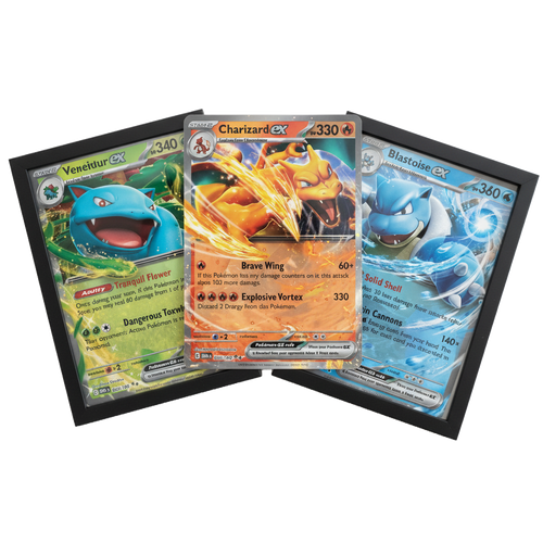 TRIPLE STARTERZ EX- Pokemon Card Poster